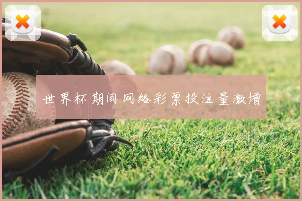 世界杯期间网络彩票投注量激增