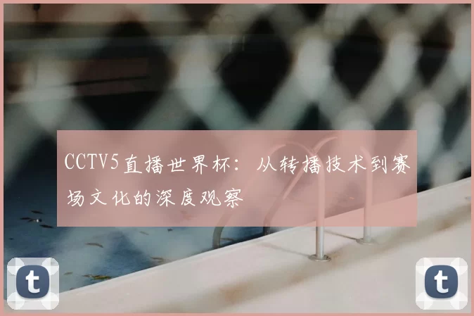 CCTV5直播世界杯：从转播技术到赛场文化的深度观察